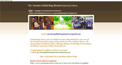 Desktop Screenshot of geecheegullahringshouters.com
